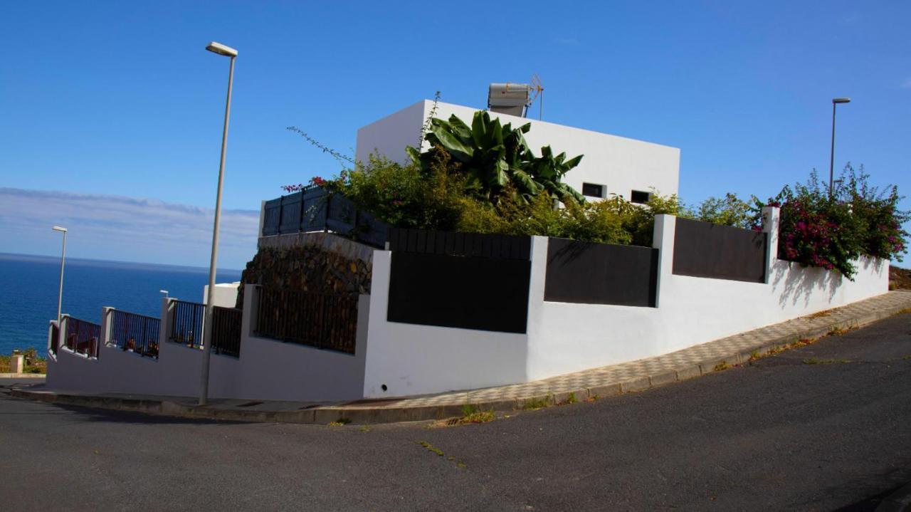 Las Pardelas, Ferienhaus Mit Meer-, Kuesten- Und Bergblick Im Gruenen Norden Teneriffas Las Cruces  ภายนอก รูปภาพ